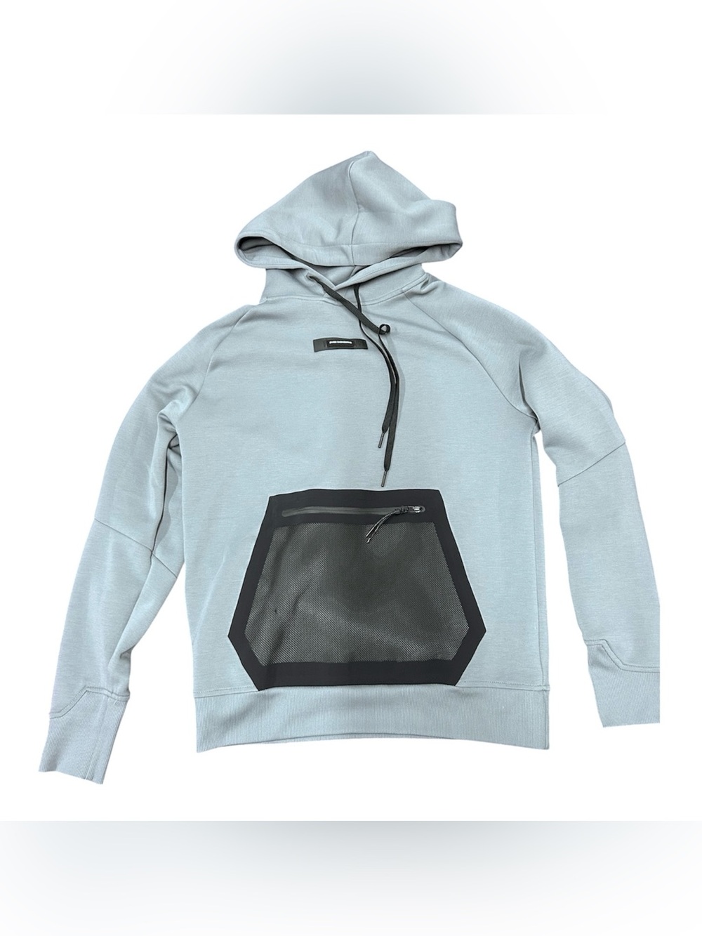 On Cloud Performance Tech Hoodie Mens S Pullover Workout Running Logo Gray